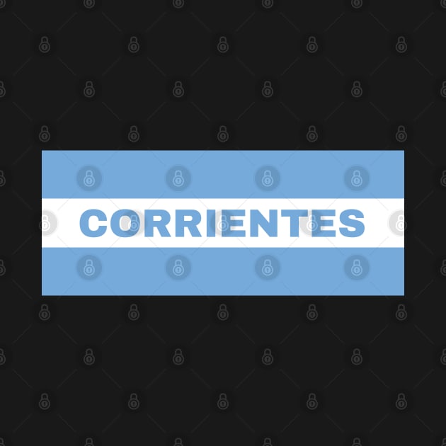 Corrientes City in Argentina Flag by aybe7elf