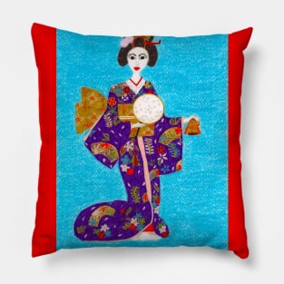Geisha Doll Pillow