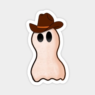 Cowboy ghost Magnet