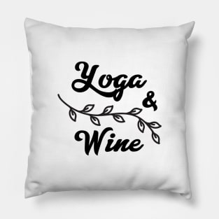 Yoga & Wine Pillow