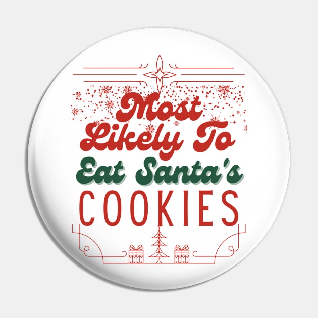 They are more likely to eat Santa's funny cookies at Christmas Pin by click2print