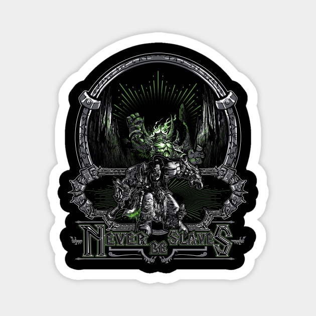 Iron Horde Magnet by Buzatron