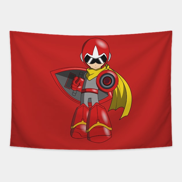 Protoman Tapestry by Nidavellir