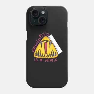 Blank Mimic Label Phone Case