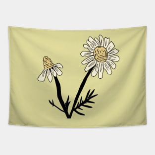 Chamomile Flowers Tapestry