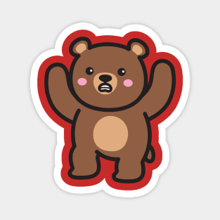 Angry Bear Magnet