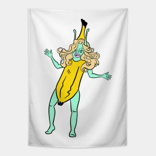 Banana Babe Tapestry
