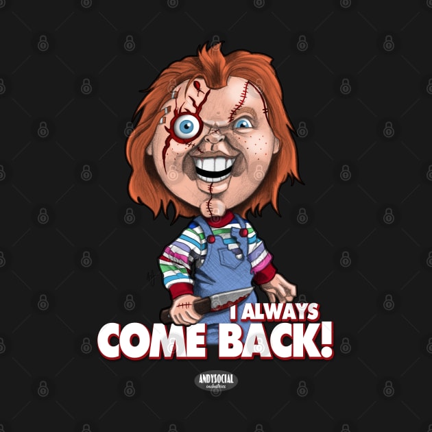 Chucky (Scarred) by AndysocialIndustries