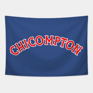 Chicompton ))(( Chicago Compton Mashup Jersey Tapestry