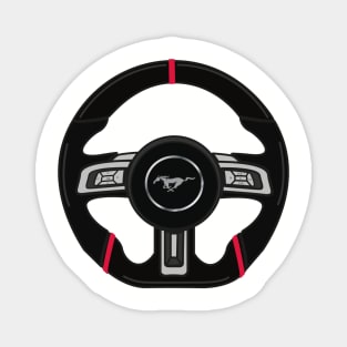 Mustang Steering Wheel Magnet