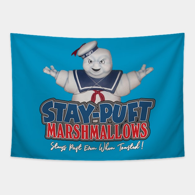 Stay Puft 1984 Tapestry by Thrift Haven505