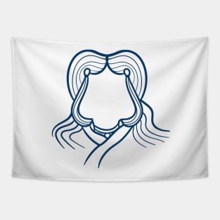 Katara Outline Silhouette Tapestry