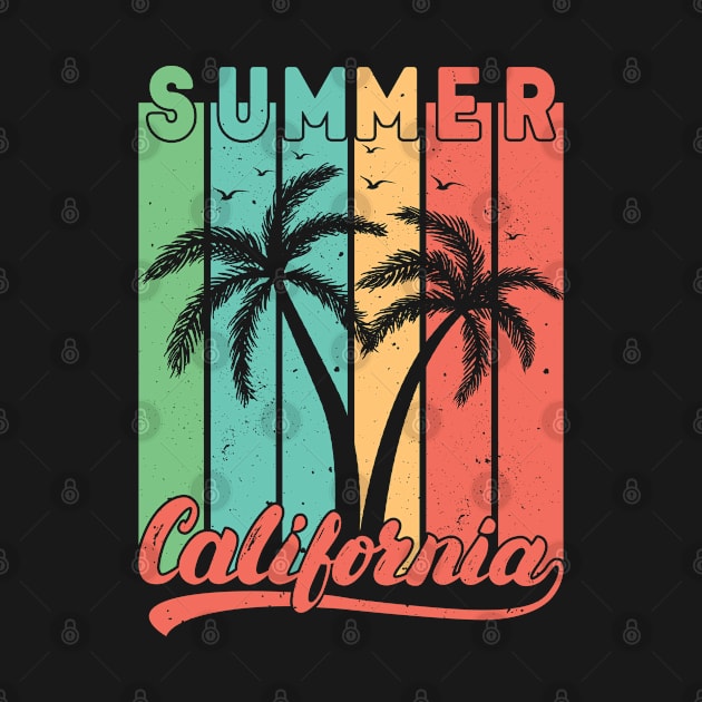 SUMMER California Retro Vintage Design by Elias-nm