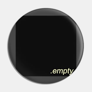 .empty Pin