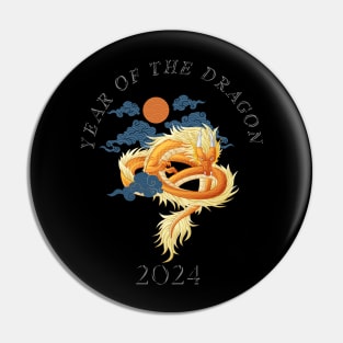 YEAR OF THE DRAGON 2024 Pin