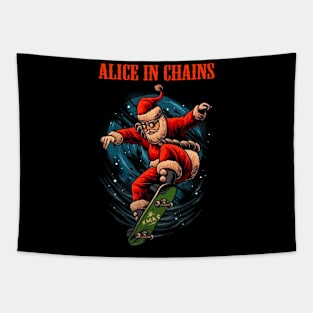 IN CHAINS BAND XMAS Tapestry