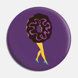 Donut parading Pin