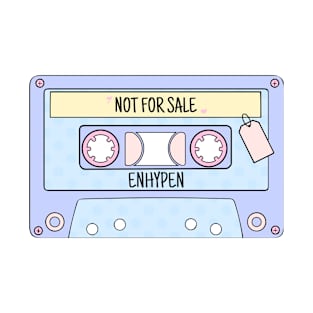 ENHYPEN Not For Sale Cassette Mixed Tape T-Shirt