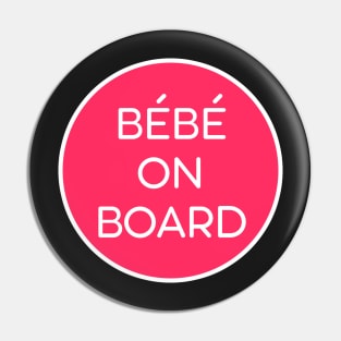 Bébé On Board Pin