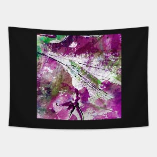 Intuitive Organic Abstract Watercolor in Lavender Tapestry