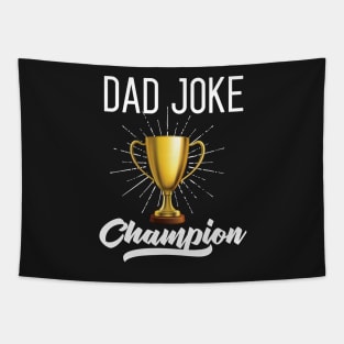Dad Joke Champion Tapestry