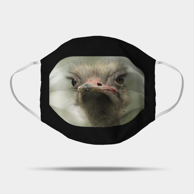 ostrich head Ostrich Head Mask TeePublic