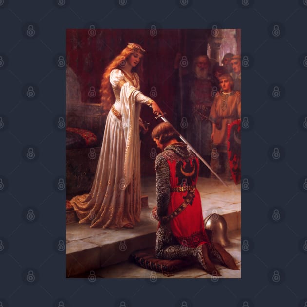 The Accolade, Edmund Leighton 1901 by immortalpeaches