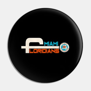 Miami Floridians Basketball Team Pin