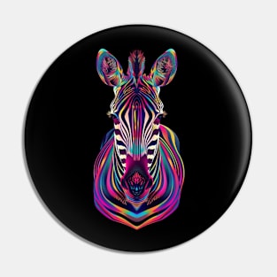 Zebra Captivating Calves Pin