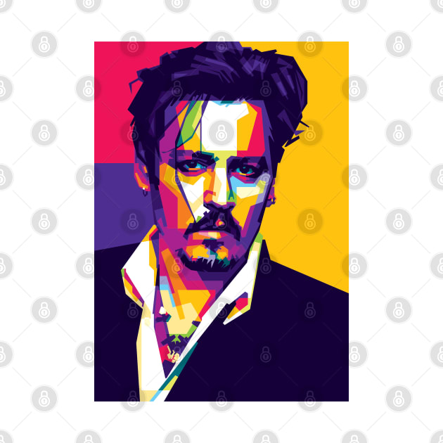 Disover Johnny Depp WPAP - Johnny Depp - T-Shirt