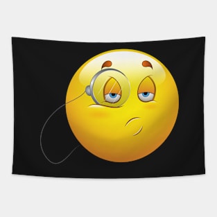 Smiley Face Emoticon Tapestry