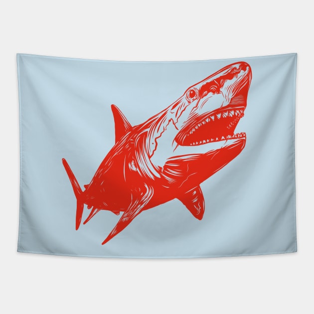 Jaws Tapestry by PaybackPenguin