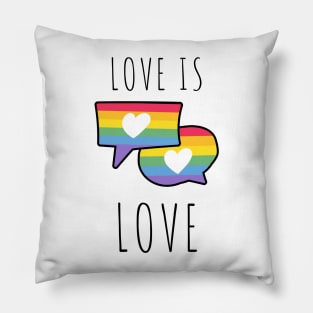 Love is love Pillow