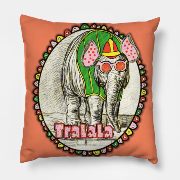 Tralala Pillow by VultureVomitInc