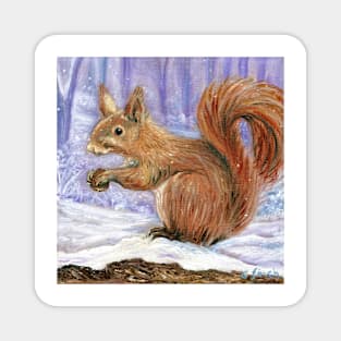 Spirit of Squirrel Magnet