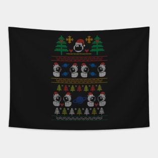 Christmas Sweater Board Game Astronaut - Board Games Design - Gaming Art Tapestry