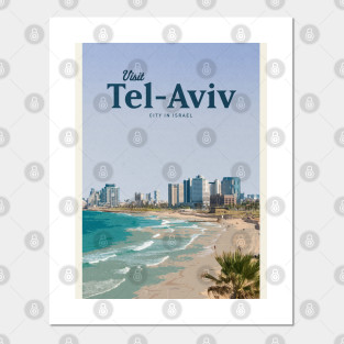 Tel Aviv Posters And Art Prints Teepublic