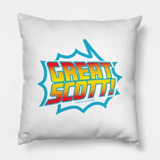 Great Scott! (Full-Color) Pillow