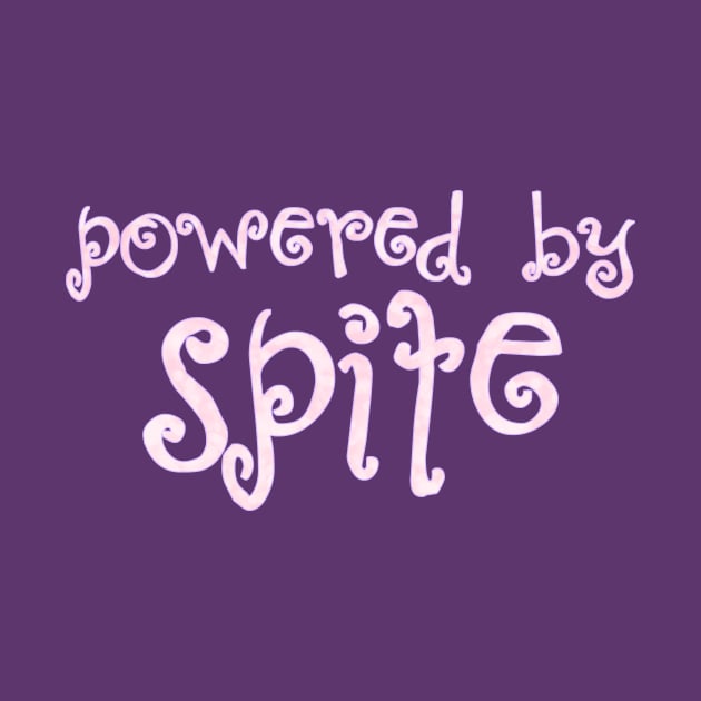 Powered By Spite (bubbly pink) by bengman