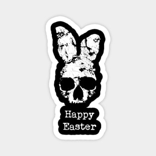 Happy Easter Skull Magnet