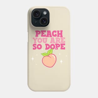 Cute Peach Princess Pink Phone Case