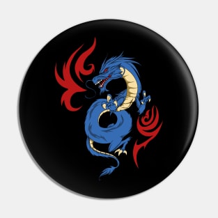 The Blue Dragon Pin