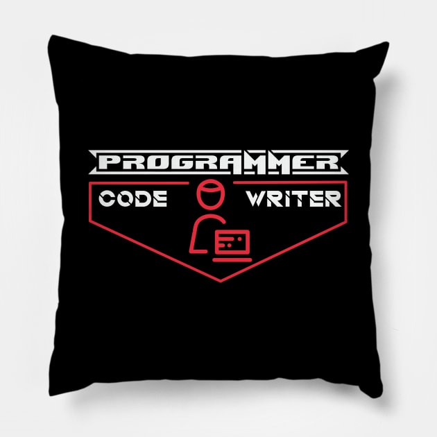 Programmer code writer Pillow by awjunaid