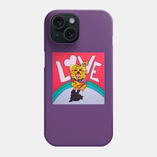 Love, Sawyer Yorkie Phone Case