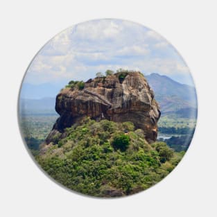 Sigiriya Sri Lanka rock / Swiss Artwork Photography Pin