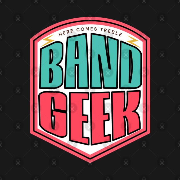 Band Geek - Pink and Aqua by My Pet Minotaur