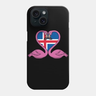 Flamingo Iceland Phone Case