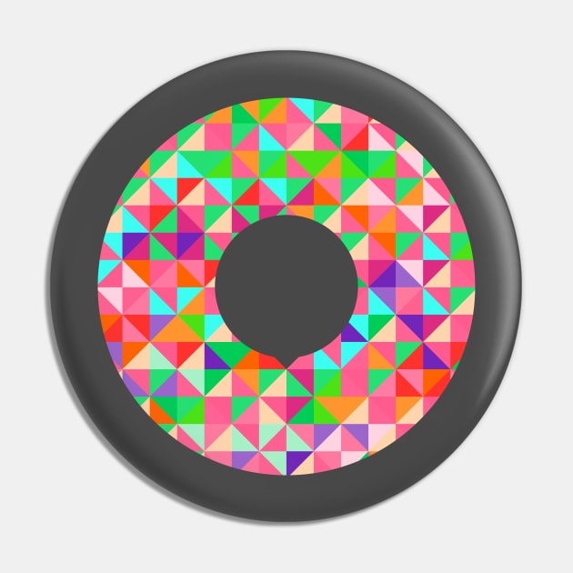 Geometric Circle Pin by machmigo