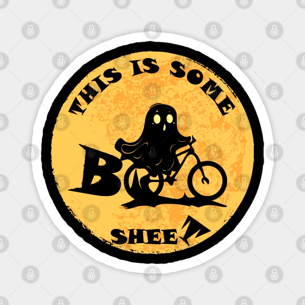 Boo-cycle Magnet by GraphGeek