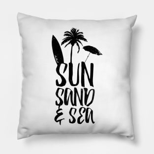 Sun Sand and Sea 2 Pillow
